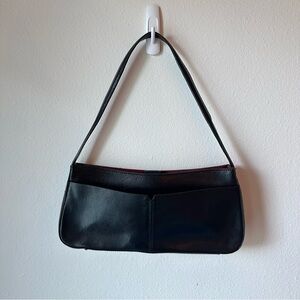 Alfani // Black Leather Y2K Mini bag